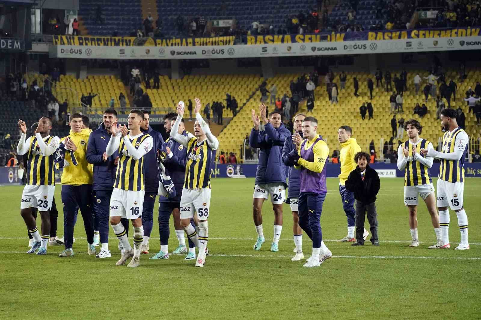 Fenerbahçe, kötü gidişata dur dedi